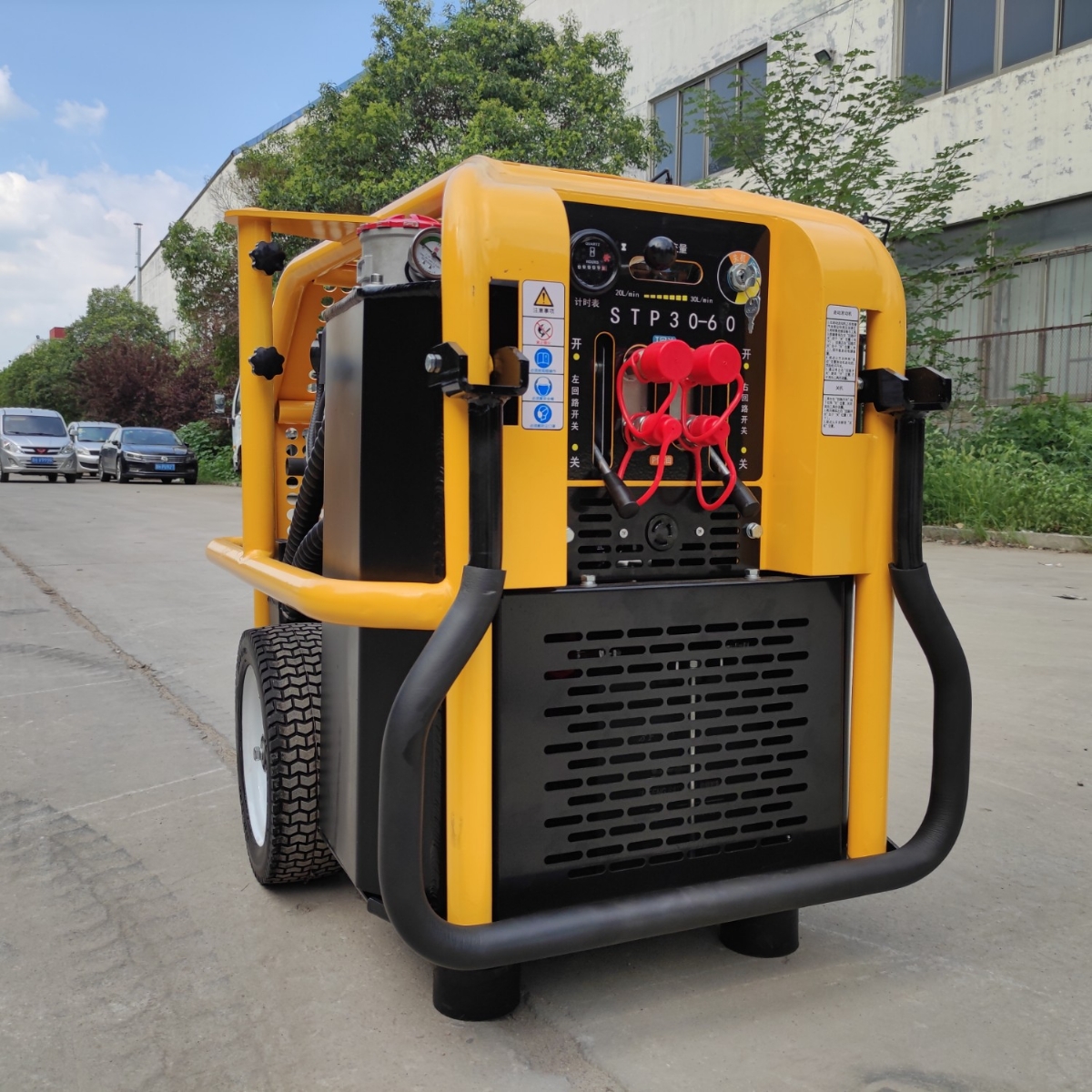 液压动力站压力不稳定原因有哪些